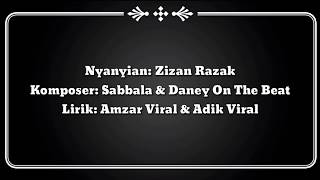Video thumbnail of "Kaki Licik - Zizan Razak  (lyrics video)"