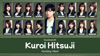 Download lagu Keyakizaka46 (欅坂46) - Kuroi Hitsuji / 黒い羊 (KAN/ROM/INA Color Coded Lyrics)