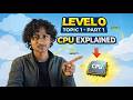 Level 0.1.1 — CPU Kaise Kaam Karta Hai? 🤯 (Cloud Roadmap)