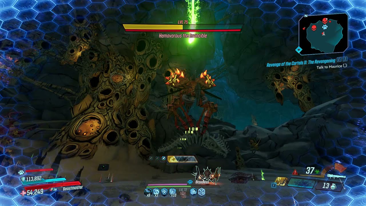 Level 72 Launcher FL4K | 3-Shoting Hemovorous the Invincible