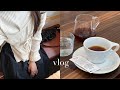 (Sub)일본vlogㅣ잔잔한 봄 일상🍋‍🟩 새로 산 키보드⌨️ 좋아하는 빵집과 커피🍞➕☕️