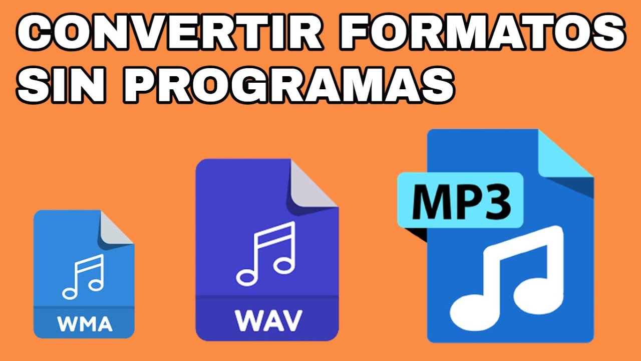 Como Convertir Cualquier Archivo De Audio A Mp3 SIN PROGRAMAS YouTube Como convertir cualquier archivo de audio a mp3 sin programas youtube