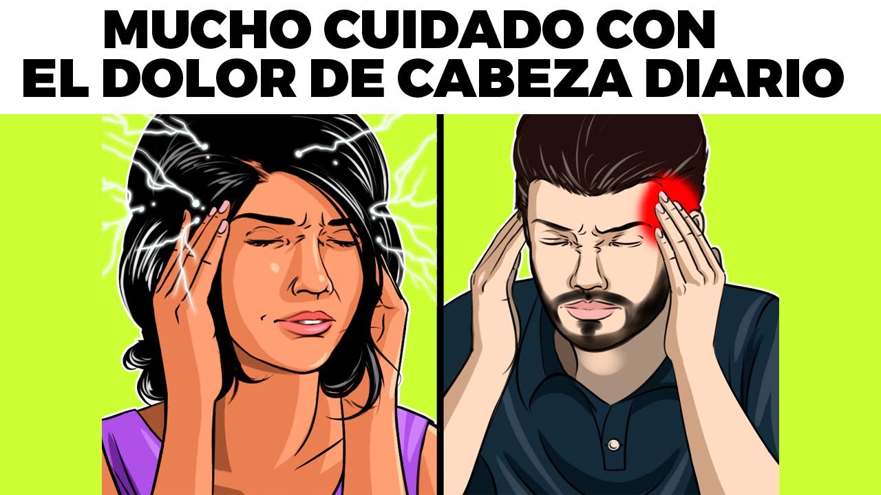 POR ESTO TE DUELE LA CABEZA TODOS LOS DÍAS ¿por qué sucede y qué hacer