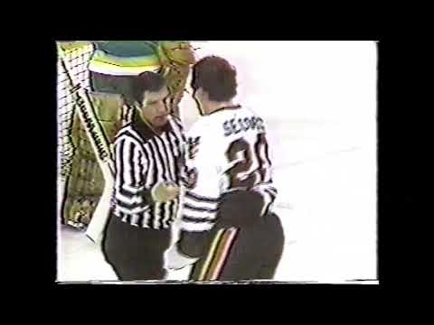 Dave Richter vs Al Secord