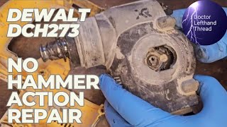 Dewalt SDS DCH273 no Hammer action