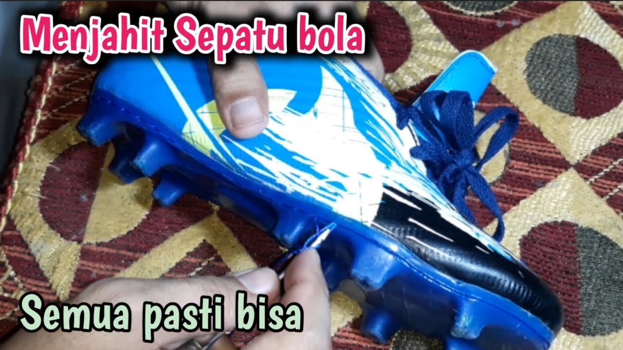VIDEO CARA MENJAHIT SEPATU BOLA ANAK ORTUS