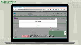 Resume Parse | DewWow | Salesforce Profile