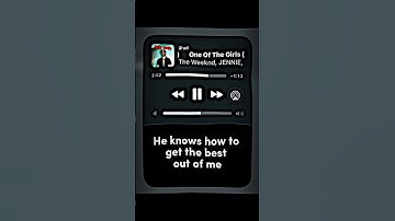 Thumbnail of One Of The Girls (sped up) - The Weeknd, Jennie, Lily-Rose Depp