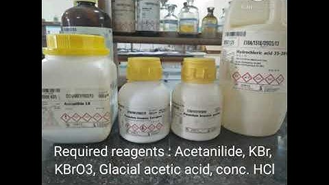 Preparation of p-Bromoacetanilide using Bromate-Bromide mixture