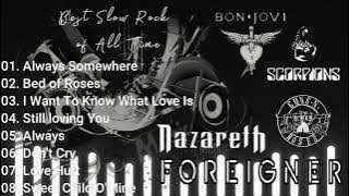 Scorpions, Bon Jovi, GnR, Nazareth - Best Slow Rock of All Time I BMO