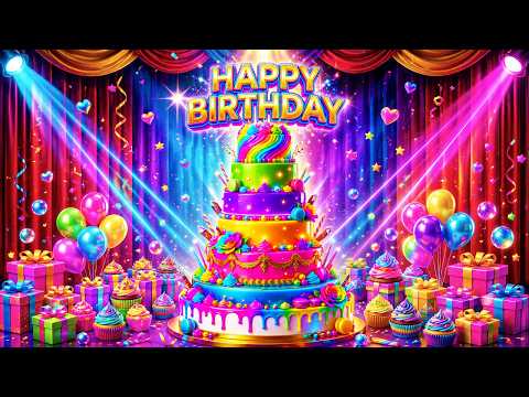 🎂 Happy Birthday To You 🎉 Magical Birthday Countdown 4K | Let’s Celebrate Together