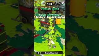 A ledge, you say? Don't mind if I do #roller #cuttlefish #splatoon3