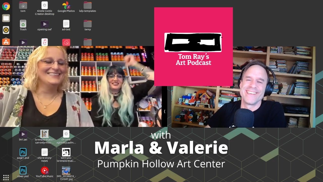 Pumpkin Hollow Art Center Old school house turned art gallery Tom