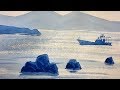 Super easy watercolor landscape lessons for beginners - painting a sea scene.