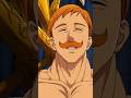 Ele tentou intimidar o Escanor! 😳💀 #anime #shorts