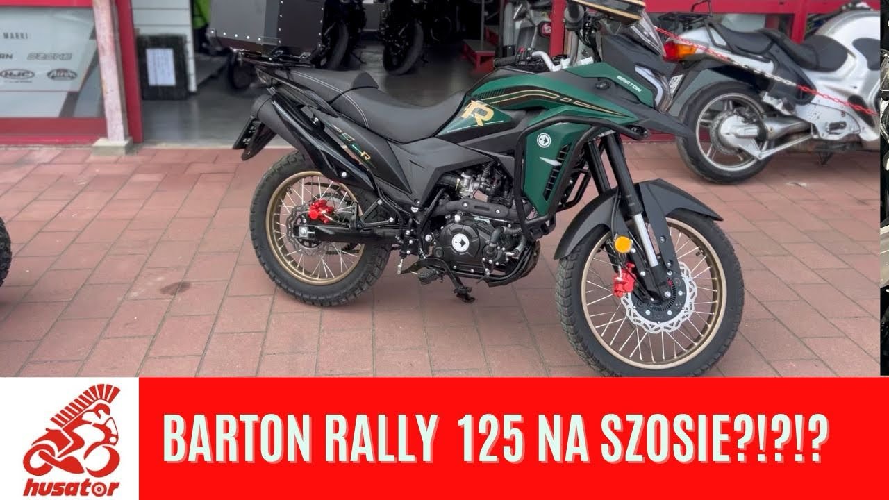 Jak jeździ Barton Rally 125 Euro 5+ 15 KM?? - YouTube