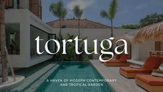 Villa Tortuga Pererenan | A Haven of Modern Contemporary and Tropical Garden