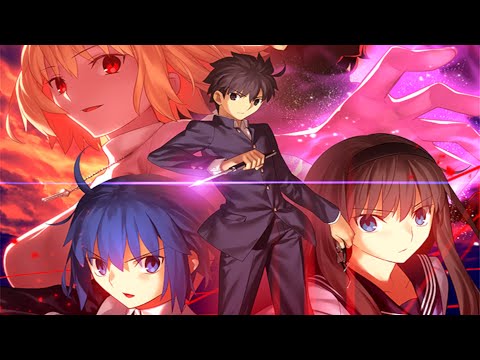ALL MELTY BLOOD: TYPE LUMINA CHARACTERS AND STAGES