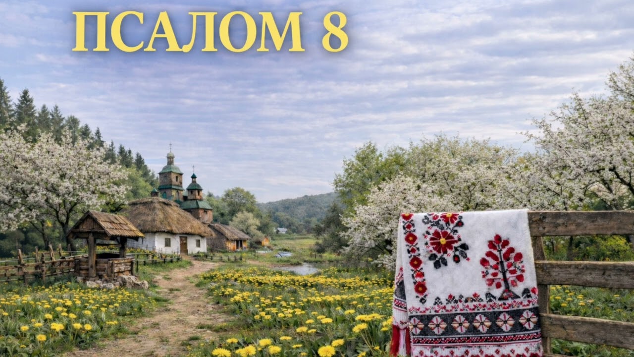 Псалом 8 Давида — Господи, яке величне Ім’я Твоє