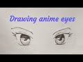 How to draw eyes for beginners  step by step drawing