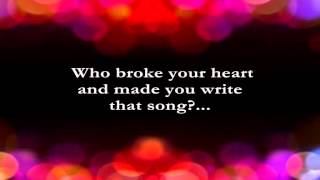 Who Broke Your Heart  || Lyrics ||  Claudine Longet chords