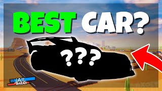 The BEST CAR in Jailbreak is THIS! (Roblox Jailbreak)