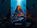 Underwater Volcanoes — The Secret Guardians of Ocean Life  #facts #underwatervolcano #science