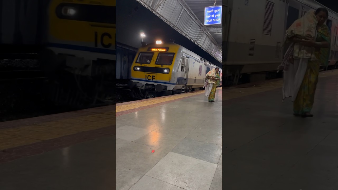 Solapur to Pune DEMU Express in kuruduwadi Junction 