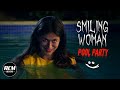 Smiling woman pool party  short horror film