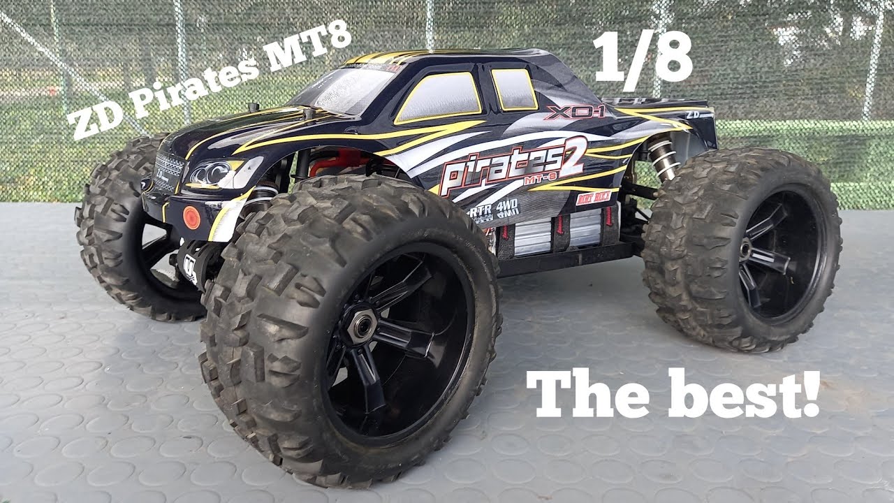 ZD Pirates 2 MT8 08427 ECCO la MIGLIORE Monster Truck 1/8 ECONOMICA con ESC 120 A e motore brushless