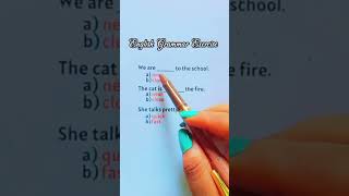 📚🧑‍🏫 English Grammar Tips: Near vs Close, Fast vs Quick, Is Are vs Am