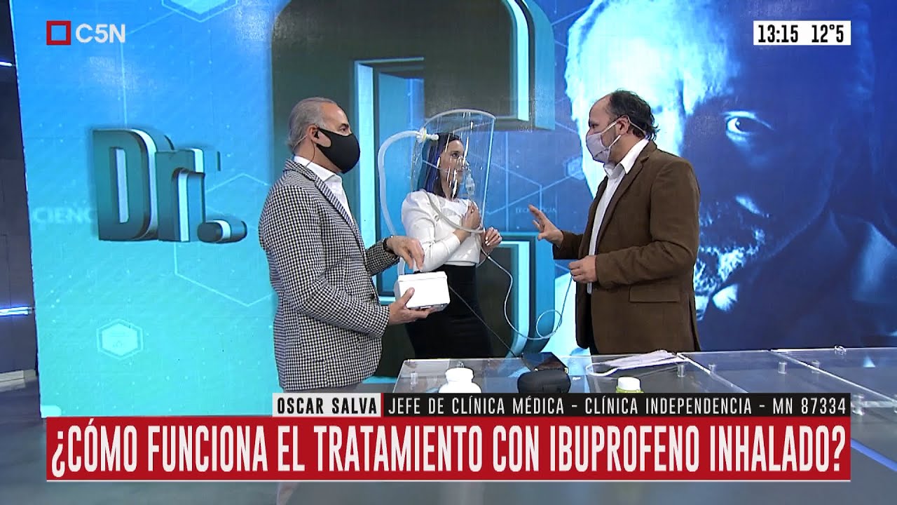 Coronavirus: ¿Cómo funciona el tratamiento con ibuprofeno inhalado