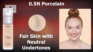 Loreal Infallible Fresh Wear 24HR Foundation Shades, Review and Swatches 2021 | MQ Makeup Queen