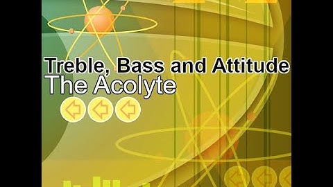 Treble, Bass and Attitude // The Acolyte [reworked ESP & CSP for DDR XXTREME]