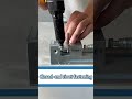 Closed end rivet fastening