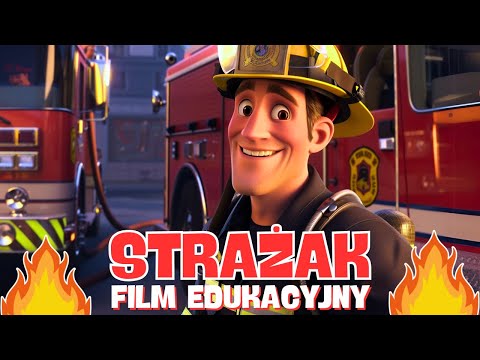 STRAŻ POŻARNA Film Edukacyjny Zawód STRAŻAK