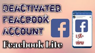How to make in fb deactivate account || feacbook Lite || Assamese screenshot 4
