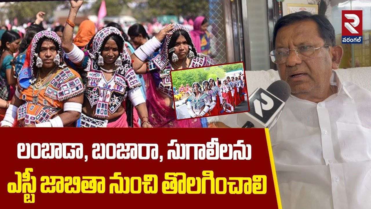 Former MP Professor Seetharamanayak F2F | లంబాడా, బంజారా, సుగాలీలను ఎస్టీ జాబితా నుంచి తొలగించాలి