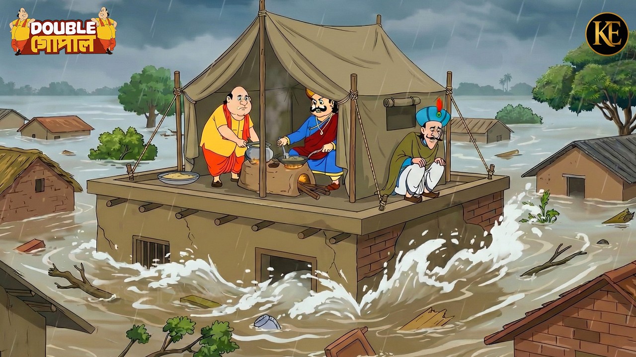 বন্যার সময় গোপাল দাদু ও রাজা একসাথে মিলেই রান্না করলেন। || Gopal Bhar || New Episode 2026