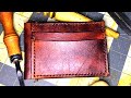 Inside Out Leather Wallet Prototype / DiResta style video experiment