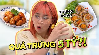 Thử thách ăn trứng từ rẻ tới đắt. Misthy 