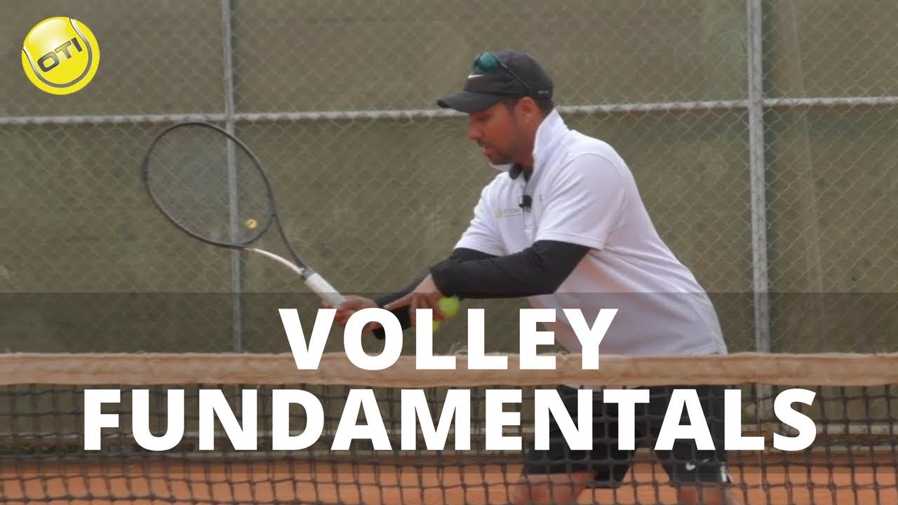 Tennis Tip Volley Fundamentals YouTube