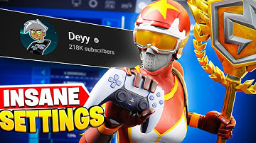 Trying the *NEW BEST* Controller Players Settings in Chapter 3 (ft. Deyy)