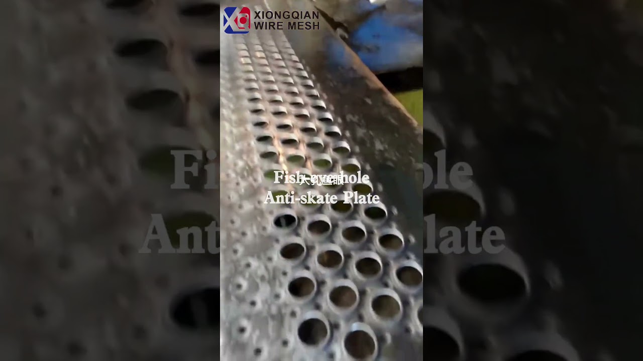 Perf-O grip safety grating platform Perforated Safety Grating anti skid Perforated floor 