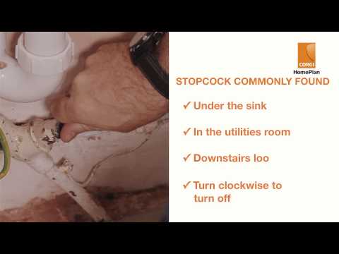 CORGI HomePlan - How to locate your stopcock