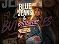 Blue Jeans &amp; Butterflies 🦋 #Shorts
