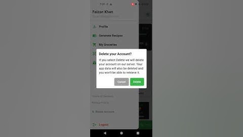 Eatnice | Delete Account Instruction