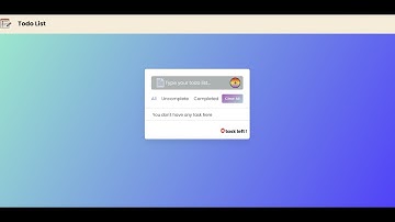 Todo list app:1st Skill test Oct 4, 2022 12:08 PM