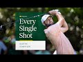 Scottie schefflers final round  every single shot  the masters