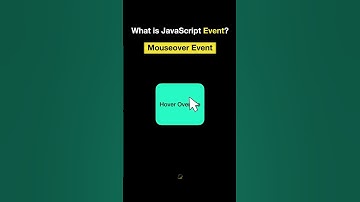 What is JavaScript Event?